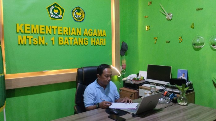 Akselerasi Wilayah Bebas Korupsi, Kepala MTsN 1 Batang Hari Ikuti Shortcourse Pembangunan Zona Integritas Kemenag