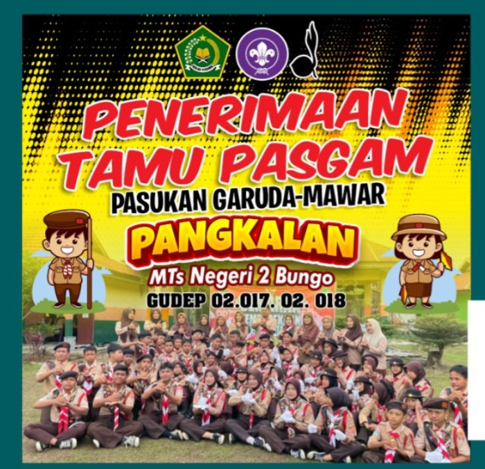MTsN 2 Bungo Gelar Penerimaan Anggota Baru PASGAM 2025