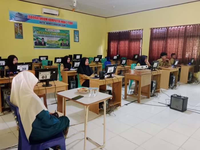 Pelaksanaan TKA di MAN 2 Tebo Berjalan Lancar Hingga Hari Ketiga Pelaksanaan TKA di MAN 2 Tebo Berjalan Lancar Hingga Hari Ketiga
