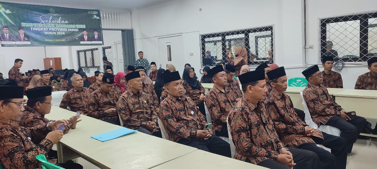 Kepala MAN 2 Kota Jambi Hadiri Pembukaan KSM Tingkat Provinsi di MTsN 2 Kota Jambi
