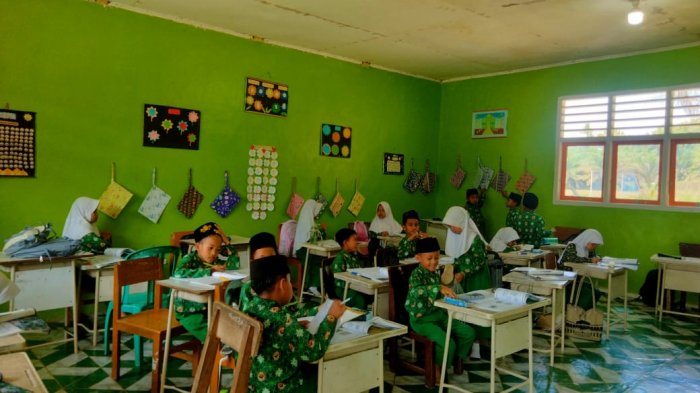 Kelas 3B Min 3 Tebo : contoh kelas rapi dan bersih !