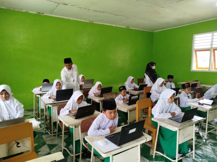 Gladi Bersih ANBK 2025 Di MIN 3 Tebo Berjalan Dengan Lancar
