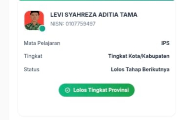 Tiga Siswa MTsN 2 Bungo Lolos Olimpiade Madrasah