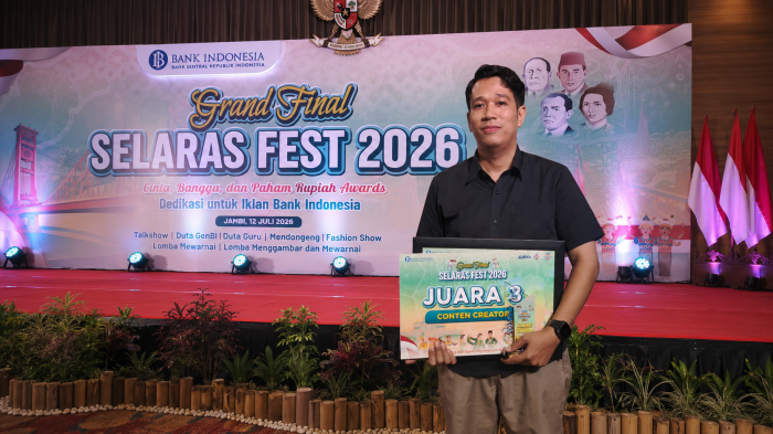 Aderian Kurniawan Harumkan Nama MTsN 3 Kota Jambi di CBP Rupiah Championship Selaras Fest 2026