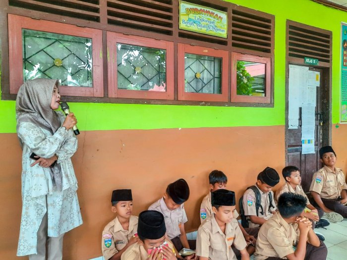 Bunda Evi Beri Pesan Substansial di Akhir Pembiasaan Pagi