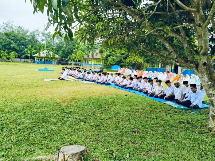 Sholat Duha Berjamaah, Imam Sampaikan Hikmah Wudu Sholat Duha Berjamaah, Imam Sampaikan Hikmah Wudu