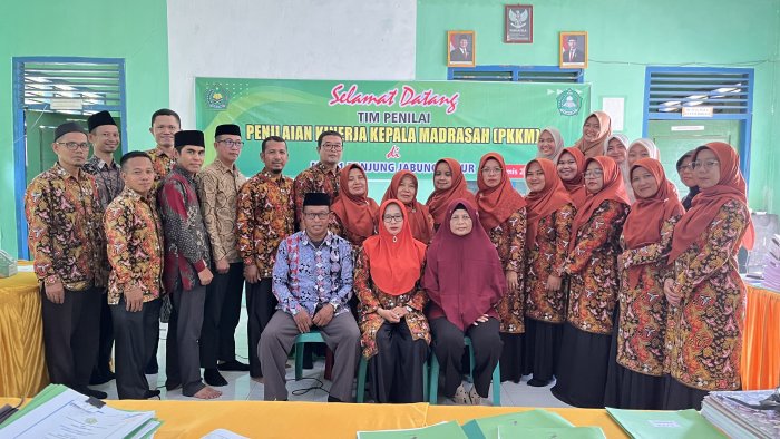 MAN 1 Tanjung Jabung Timur Jalani Penilaian Kinerja Kepala Madrasah