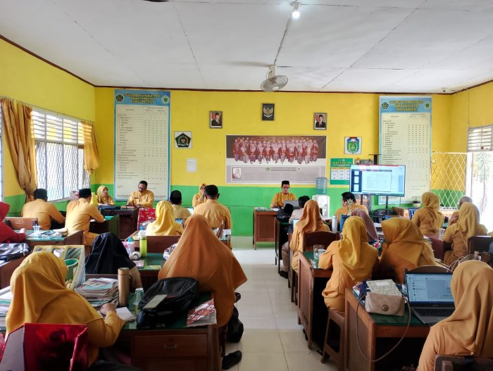 Awal Semester 2,  MAN 2 Tebo Gelar Rapat Koordinasi.