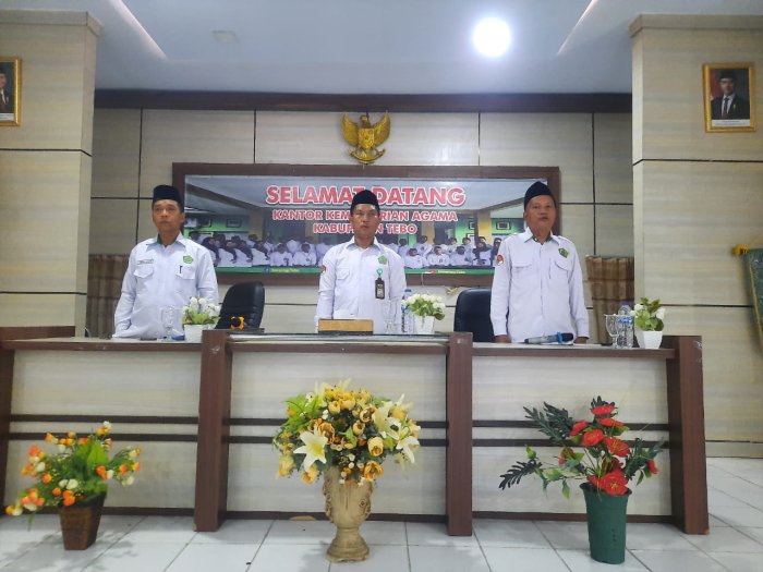 Kepala MAN 2 Tebo Mengikuti Rapat Komite OMI Tingkat Kab Tebo
