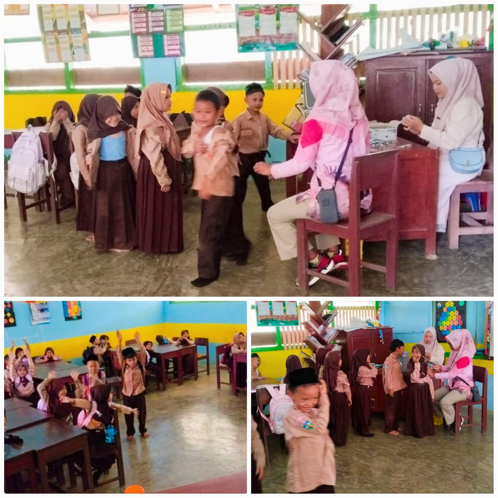Puskesmas Rimbo Bujang II Gelar Bulan Imunisasi Anak Sekolah di MIN 4 Tebo