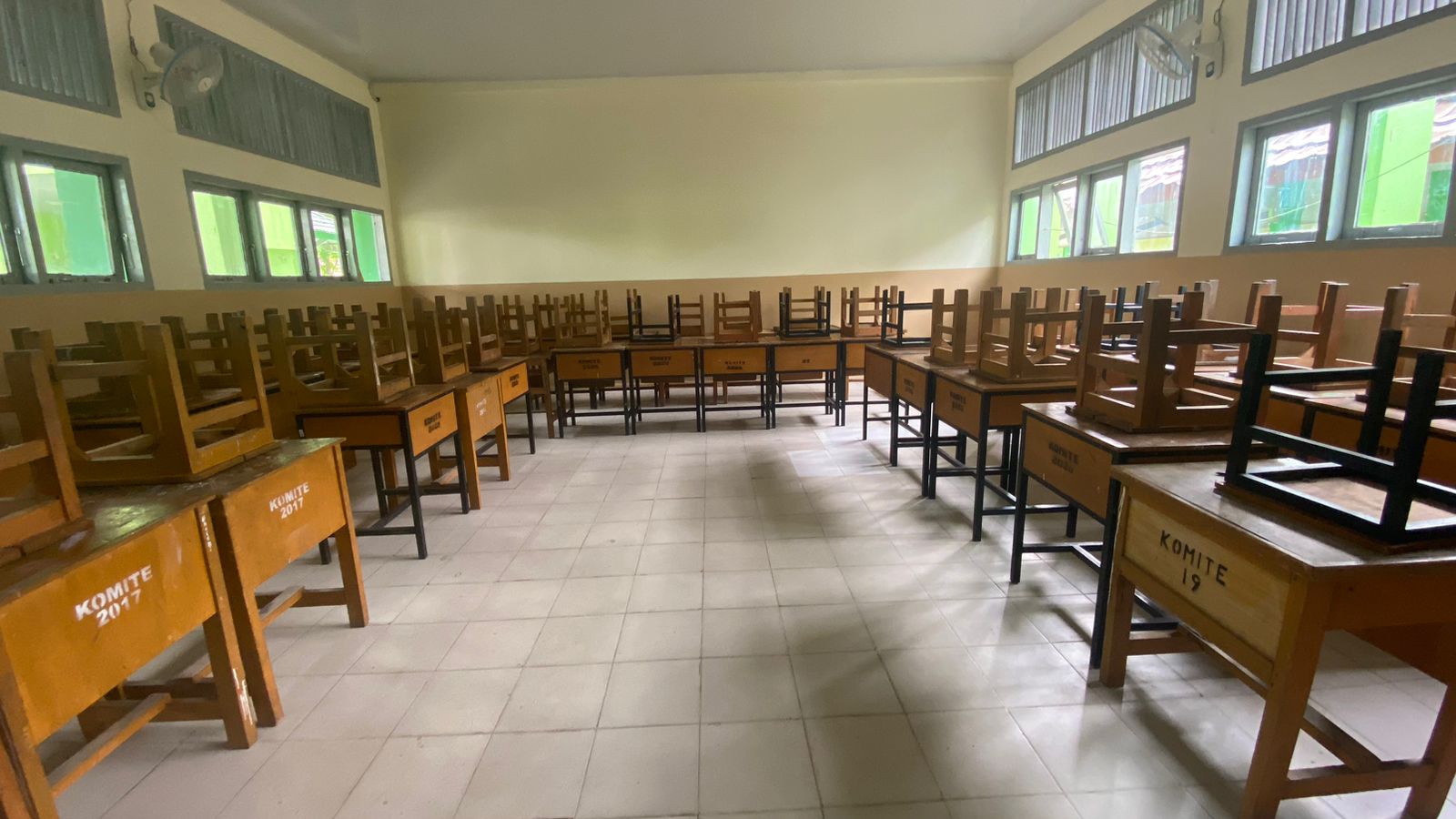 kordinasi dan kekompakan untuk mewujudkan kebersihan kelas