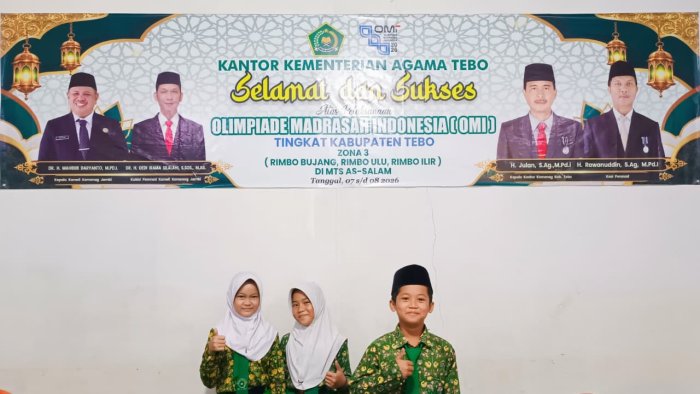 Delegasi IPAS MIN 4 Tebo Tuntaskan OMI 2026 Tingkat Kabupaten dengan Optimisme Tinggi