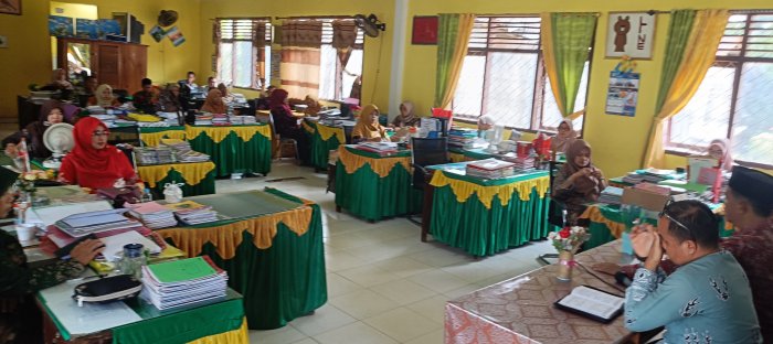 Persiapan Lomba Sambut Hari Guru Nasional