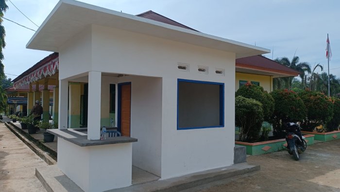 Komitmen Tingkatkan Pelayanan, Pos Satpam Baru MIN 4 Tebo Perkuat Sistem Keamanan Gerbang