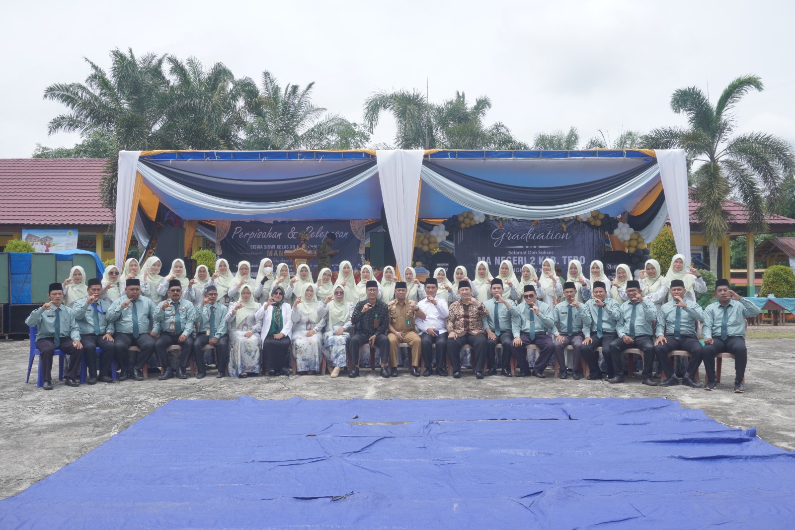  SUKSES, MAN 2 TEBO GELAR  PELEPASAN  DAN  PERPISAHAN KELAS XII TP. 2024 / 2025