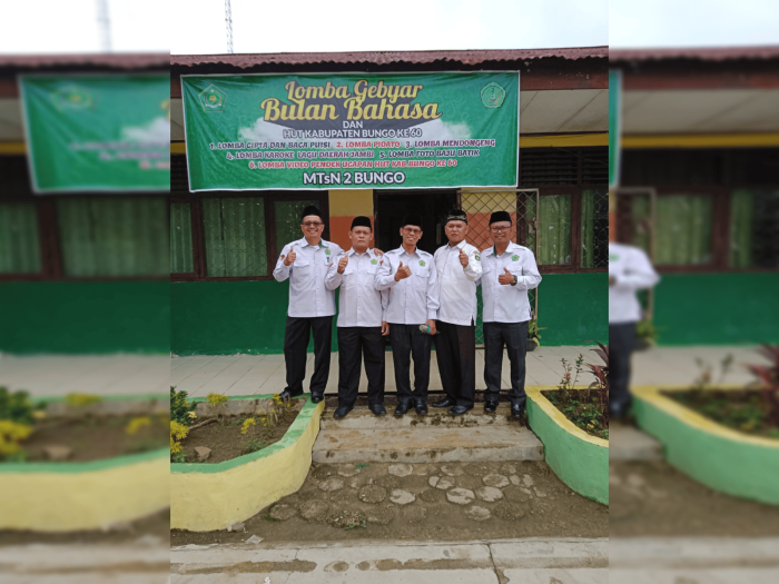 MTsN 2 Bungo Meriahkan Bulan Bahasa dengan Beragam Lomba