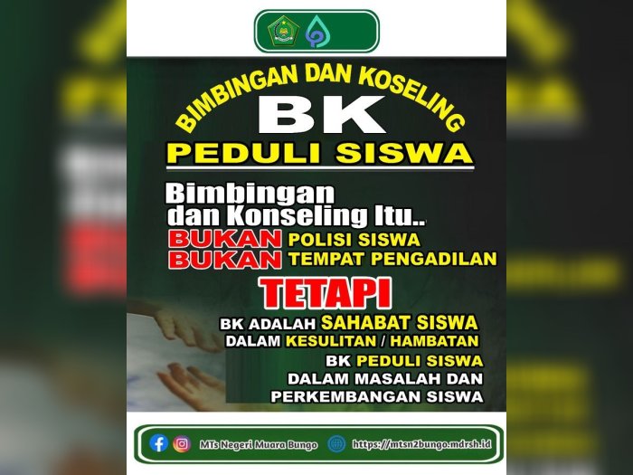 Guru BK MTsN 2 Bungo Tegaskan Peran BK sebagai Sahabat Siswa