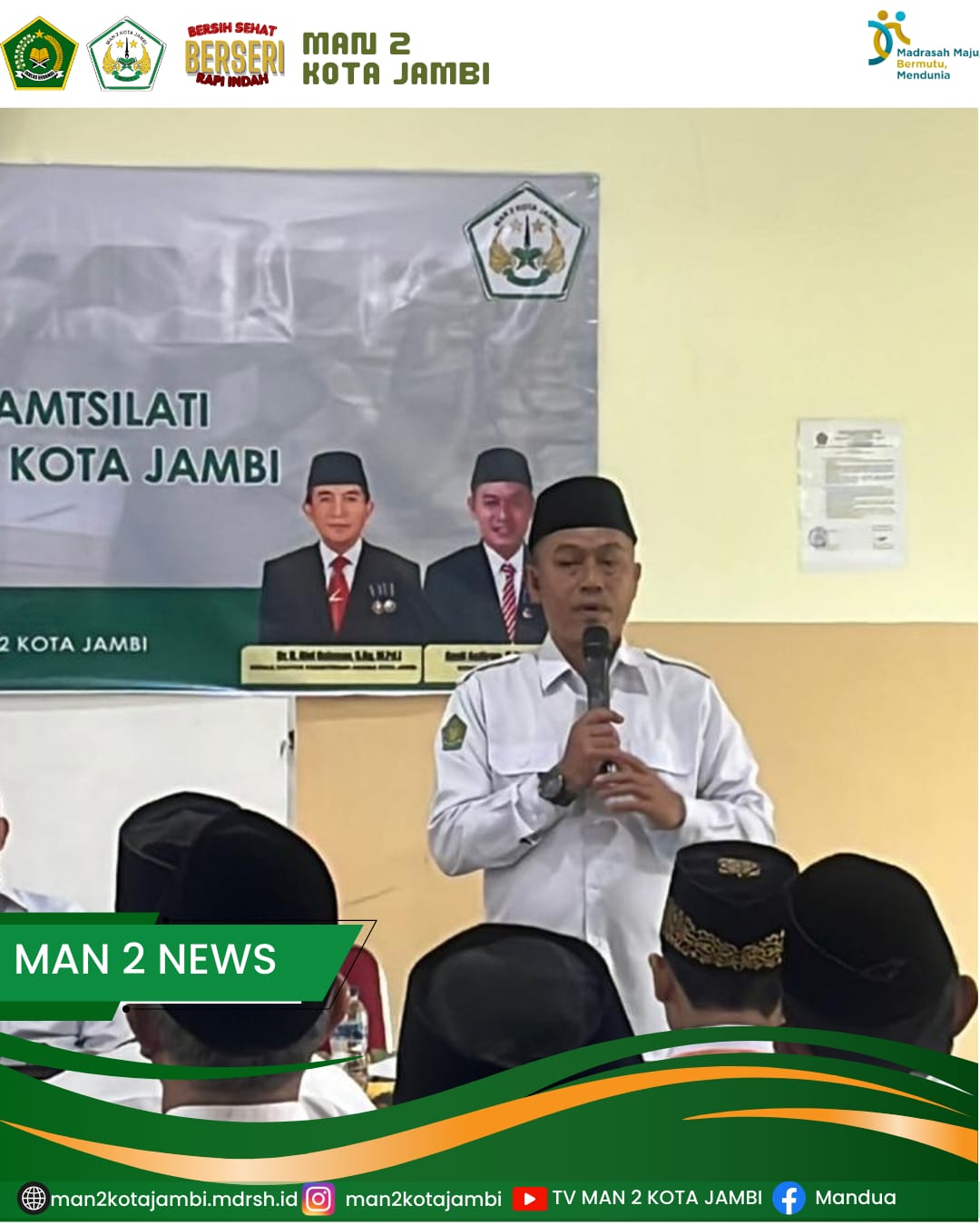 Kepala MAN 2 Kota Jambi Sambut Peserta ToT Metode Amtsilati, Tawarkan Layanan Optimal Kepala MAN 2 Kota Jambi Sambut Peserta ToT Metode Amtsilati, Tawarkan Layanan Optimal