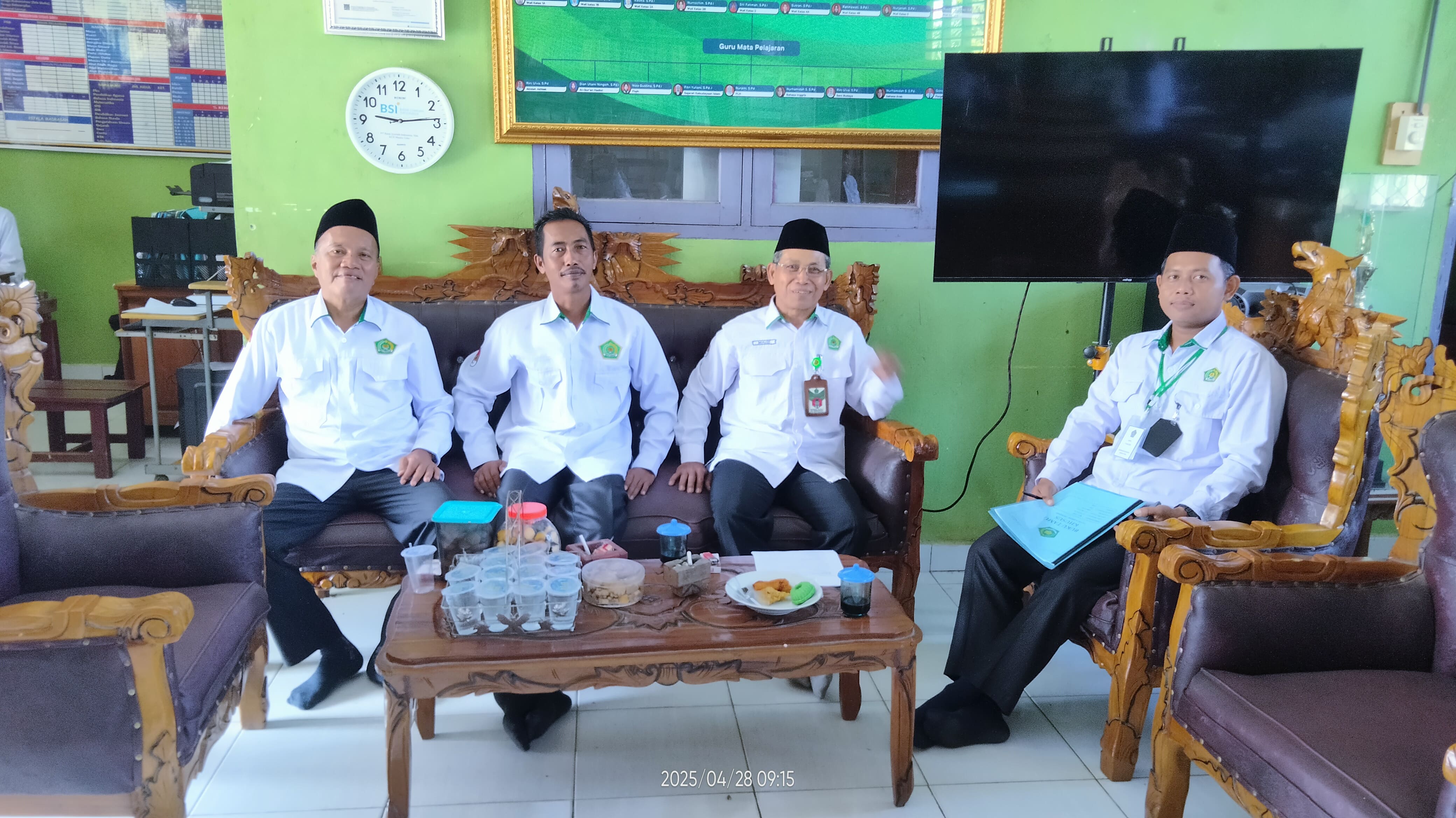 MIN 3 TEBO Melaksanakan Ujian Madrasah Th 2025