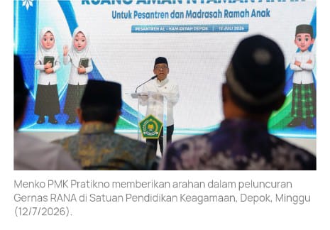 Gerakan RANA Wujudkan Pesantren dan Madrasah sebagai Ruang Aman Serta Nyaman Bagi Anak Gerakan RANA Wujudkan Pesantren dan Madrasah sebagai Ruang Aman Serta Nyaman Bagi Anak