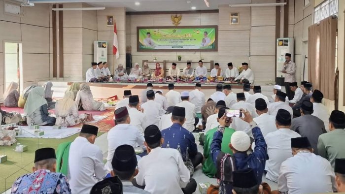 Kepala MIN 4 Tebo Hadiri Pembinaan ASN dan Safari Ramadhan Kakanwil Kemenag Jambi di Tebo