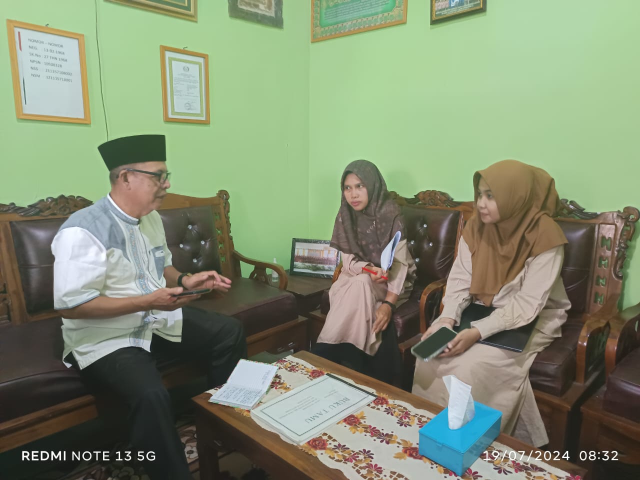 Tindak lanjuti Rapat KSM, Kepala Madrasah Rapat Bersama Wakil Kepala dan Pembimbing KSM