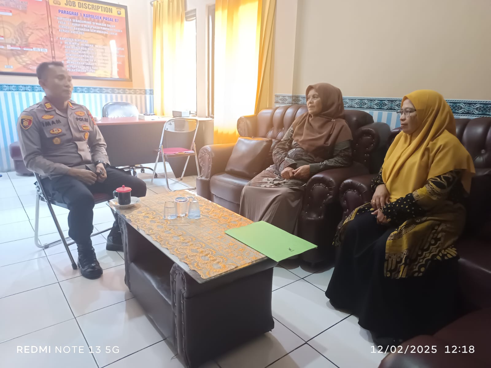 Tingkatkan Kualitas Pendidikan, MTs Negeri 1 Kota Jambi Jalin MoU dengan Polsek Danau Teluk