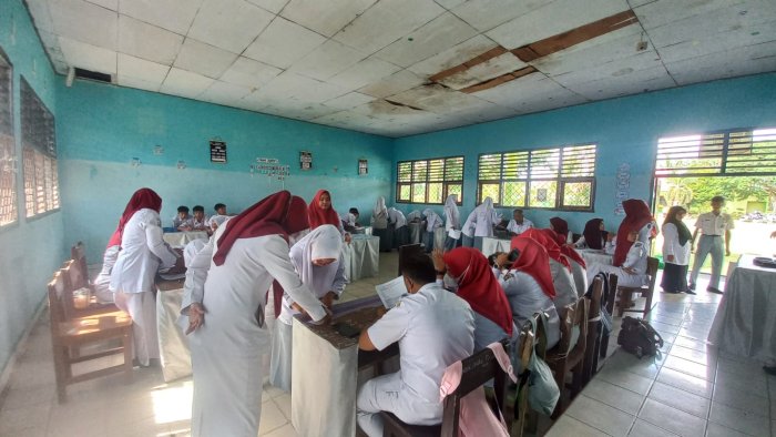 UPT Puskesmas Muara Bungo II Gelar Cek Kesehatan Gratis di MAN 2 Bungo, Wujud Peduli Kesehatan Remaja UPT Puskesmas Muara Bungo II Gelar Cek Kesehatan Gratis di MAN 2 Bungo, Wujud Peduli Kesehatan Remaja
