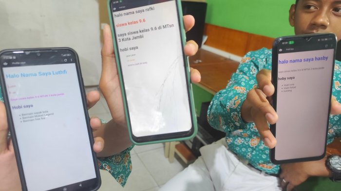 Generasi Digital Siap Berkarya: Siswa MTsN 3 Kota Jambi Belajar Coding HTML Dasar dengan Acode