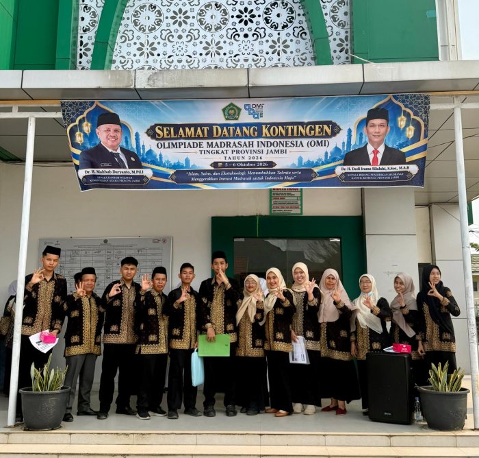 OMI 2026 Jambi: 198 Murid Adu Prestasi di Enam Cabang OMI 2026 Jambi: 198 Murid Adu Prestasi di Enam Cabang