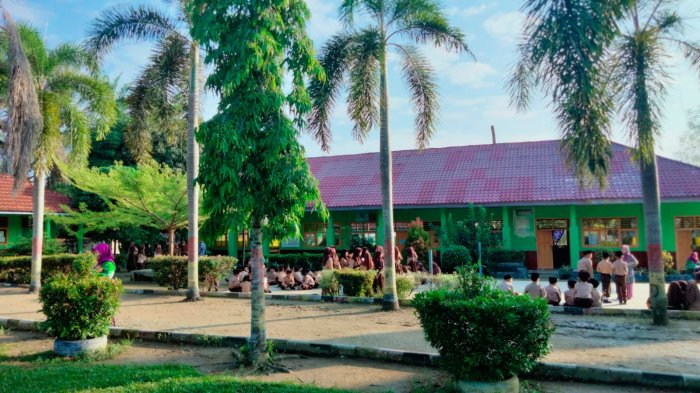 Kamis Cerah, MIN 3 Tebo Laksanakan Pembiasaan Perkalian dengan Semangat Tinggi