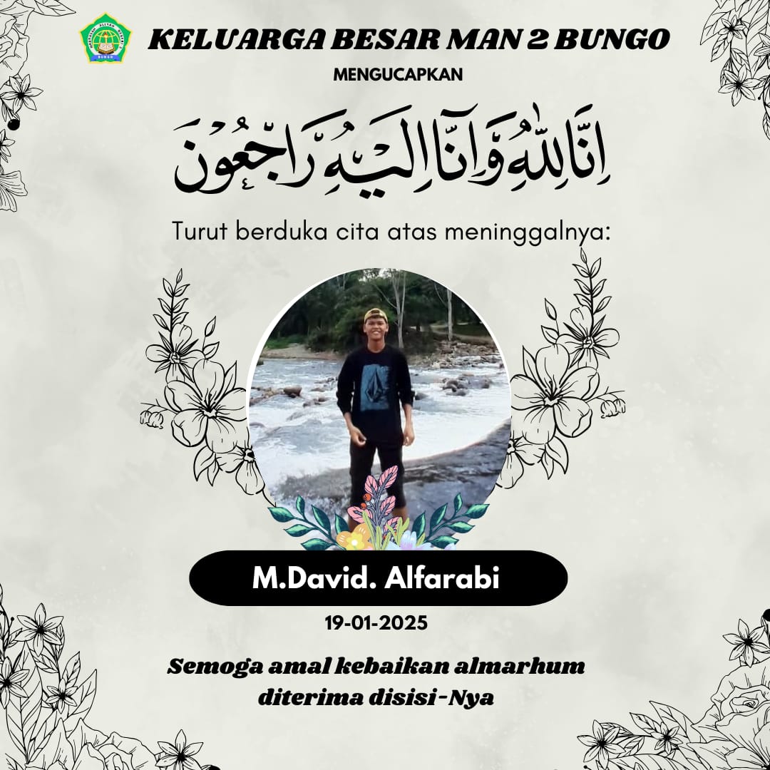 Guru dan Siswa MAN 2 Bungo Takziah ke Orang Tua Siswa yang Meninggal Dunia Guru dan Siswa MAN 2 Bungo Takziah ke Orang Tua Siswa yang Meninggal Dunia