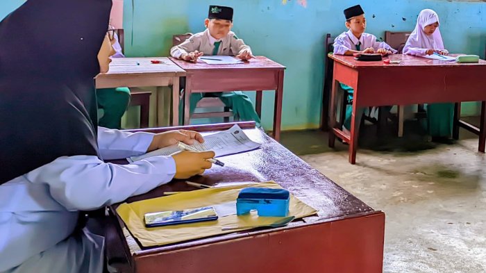 Kelas 3A dan 3B MIN 4 Tebo Laksanakan Remedial Pasca-ASAS