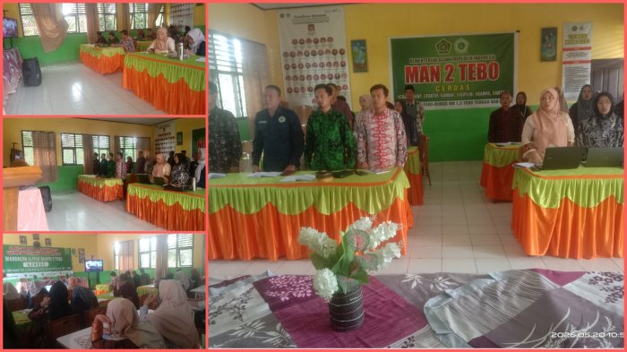 Komitmen Pembangunan Zona Integritas, MAN 2 Tebo Ikuti Pembinaan Daring Itjen Kemenag RI Komitmen Pembangunan Zona Integritas, MAN 2 Tebo Ikuti Pembinaan Daring Itjen Kemenag RI