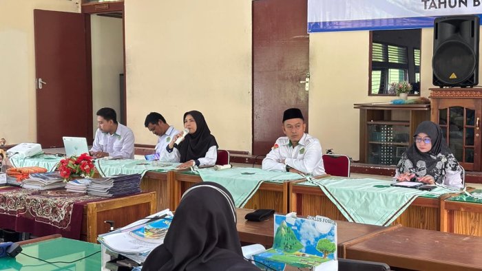 MAN 2 Kota Jambi Gelar Rapat Persiapan PAS Genap, Tekankan Evaluasi Menyeluruh dan Ketelitian Penginputan Nilai