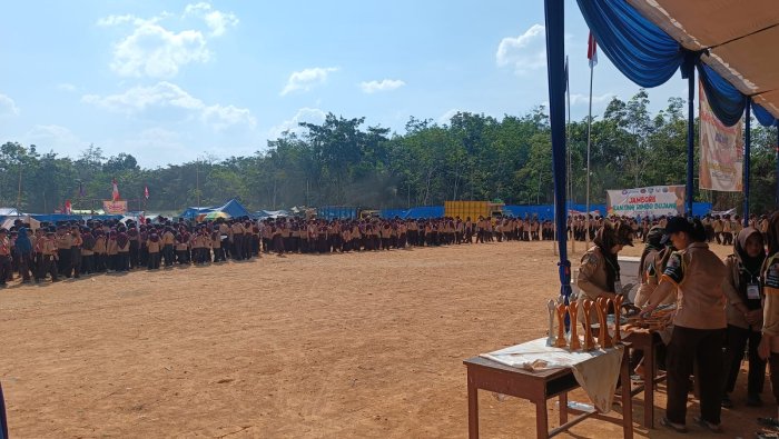 MIN 4 Tebo Ikuti Upacara Penutupan Jambore Ranting Rimbo Bujang MIN 4 Tebo Ikuti Upacara Penutupan Jambore Ranting Rimbo Bujang