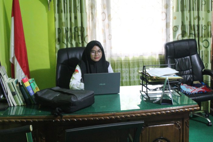 Perkuat Branding Institusi, Humas MTsN 2 Bungo Hadiri Rapat Koordinasi Nasional Kehumasan Kemenag RI
