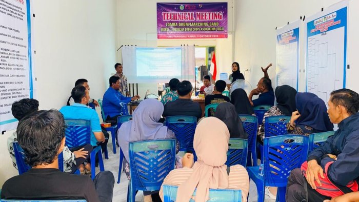 Pembina Marching Band MIN 4 Tebo Hadiri Technical Meeting Street Parade IDCA 2025 Tingkat Kabupaten Pembina Marching Band MIN 4 Tebo Hadiri Technical Meeting Street Parade IDCA 2025 Tingkat Kabupaten