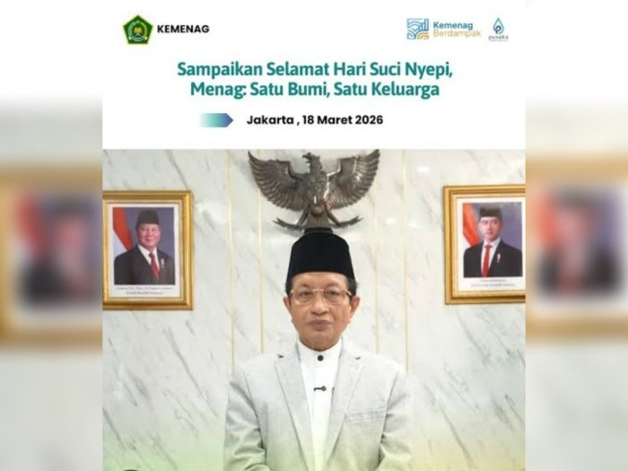 Nyepi Tahun Ini, Menag Tekankan Pesan Kelestarian: Satu Bumi Adalah Rumah Besar Kita Bersama