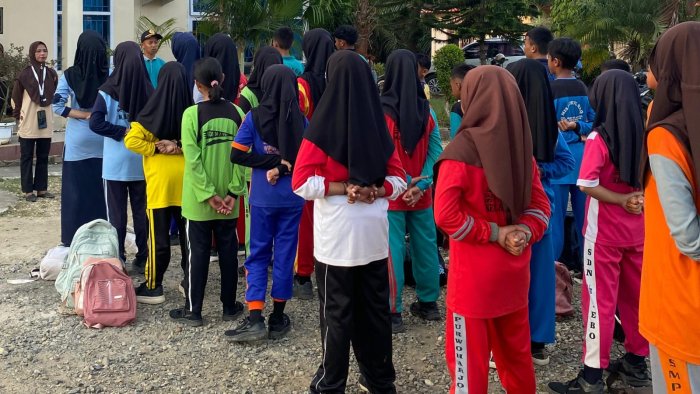 Siswa MIN 4 Tebo Ikuti TC Ke-5 Persiapan Jambore Cabang Tebo