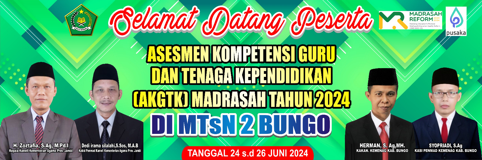 MTsN 2 Bungo Tuan Rumah ASESMEN KOMPETENSI GURU DAN TENAGA KEPENDIDIKAN MADRASAH TAHUN 2024 MTsN 2 Bungo Tuan Rumah ASESMEN KOMPETENSI GURU DAN TENAGA KEPENDIDIKAN MADRASAH TAHUN 2024
