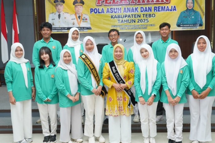 3 ORANG SISWA MAN 2 TEBO MENGIKUTI PELATIHAN POLA ASUH ANAK DAN REMAJA