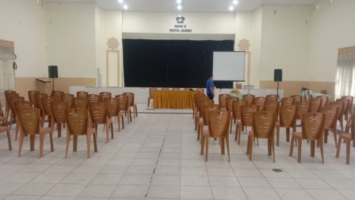 Tim Sarpras dan Humas MAN 2 Kota Jambi Siap Sukseskan Pelepasan Peserta OMI Nasional 2025 Perwakilan Jambi Tim Sarpras dan Humas MAN 2 Kota Jambi Siap Sukseskan Pelepasan Peserta OMI Nasional 2025 Perwakilan Jambi