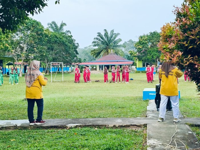 MTsNegeri 5 Tebo Rutin Laksanakan Senam Pagi Setiap Sabtu