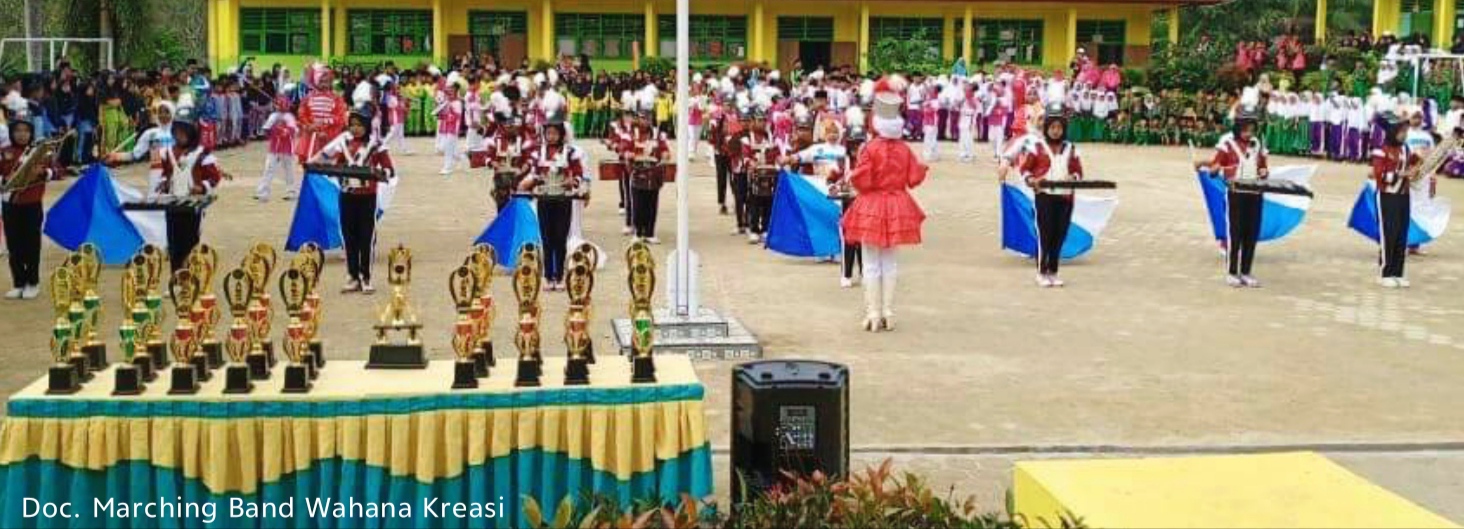 Marching Band Wahana Kreasi MIN 4 Tebo Bersiap Sambut Hari Kemerdekaan dengan Formasi Baru Marching Band Wahana Kreasi MIN 4 Tebo Bersiap Sambut Hari Kemerdekaan dengan Formasi Baru