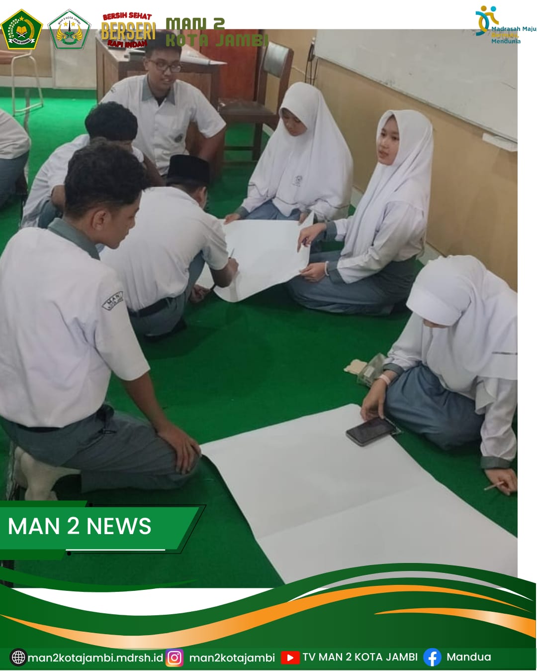 Hari Kedua P5RA MAN 2 Kota Jambi: Perang Melawan Cyber Bullying Hari Kedua P5RA MAN 2 Kota Jambi: Perang Melawan Cyber Bullying