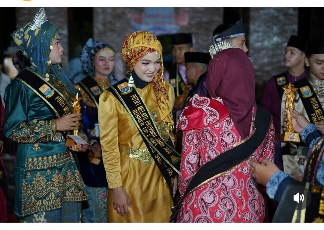 Rizki Naysilla Bangkitkan Kebanggaan MAN 2 Tebo dengan Raih Runner Up di Kontes Putra Putri Melayu 2025