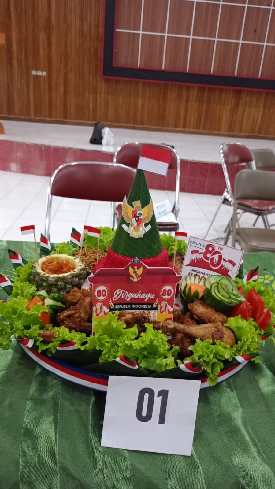 MTsN 2 BUNGO TAMPAK ANTUSIAS IKUT LOMBA MENGHIAS TUMPENG UNTUK MEMERIAHKAN PERINGATAN HUT RI MTsN 2 BUNGO TAMPAK ANTUSIAS IKUT LOMBA MENGHIAS TUMPENG UNTUK MEMERIAHKAN PERINGATAN HUT RI