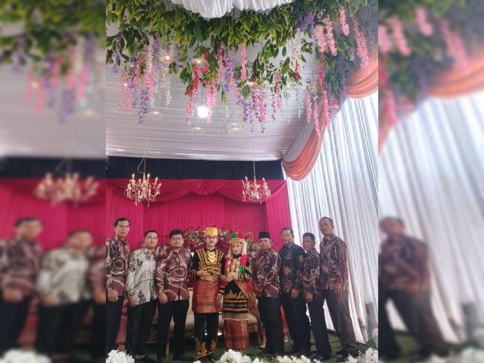Pererat Tali Silaturahmi, Kepala MIN 3 Kerinci Afrinal, S.Pd. Hadiri Undangan Pernikahan Warga