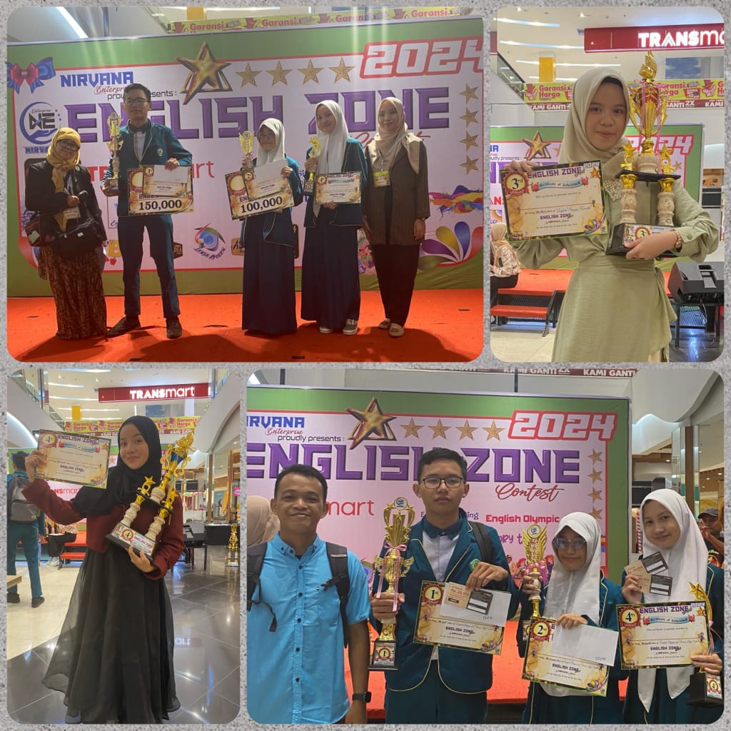 Utusan MAN 2 Kota Jambi Raih Juara dalam English Zone Contest di Transmart Utusan MAN 2 Kota Jambi Raih Juara dalam English Zone Contest di Transmart